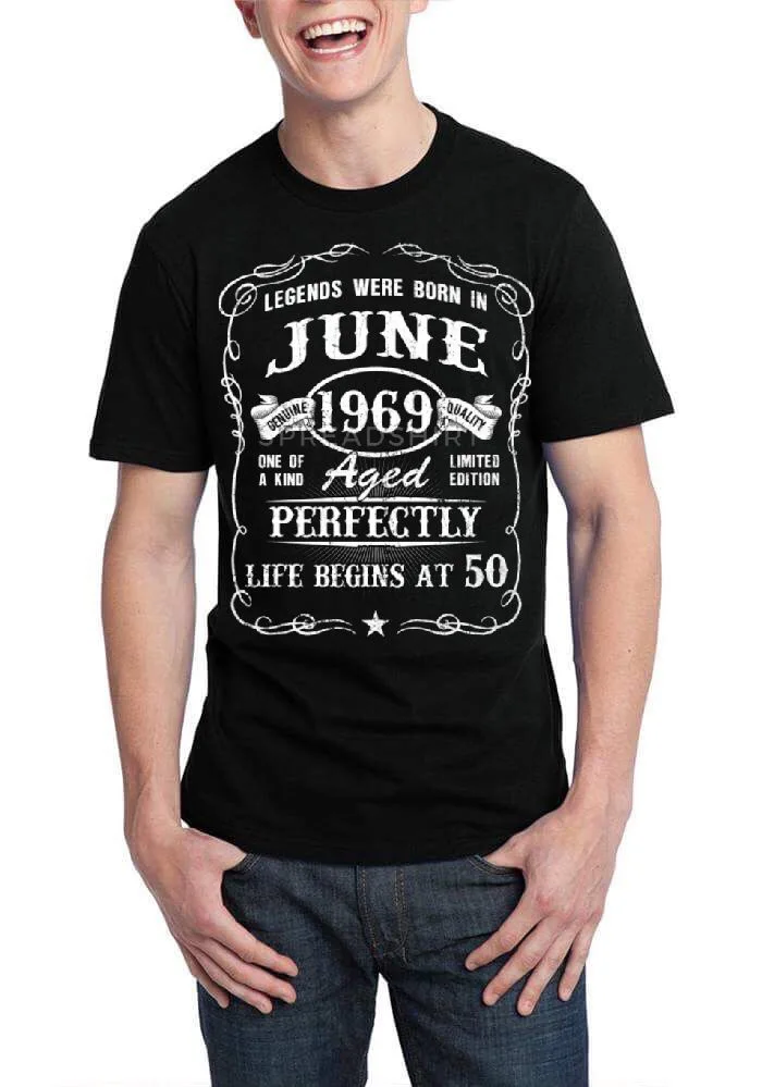 

Legends Are Born In 1969 T Shirt