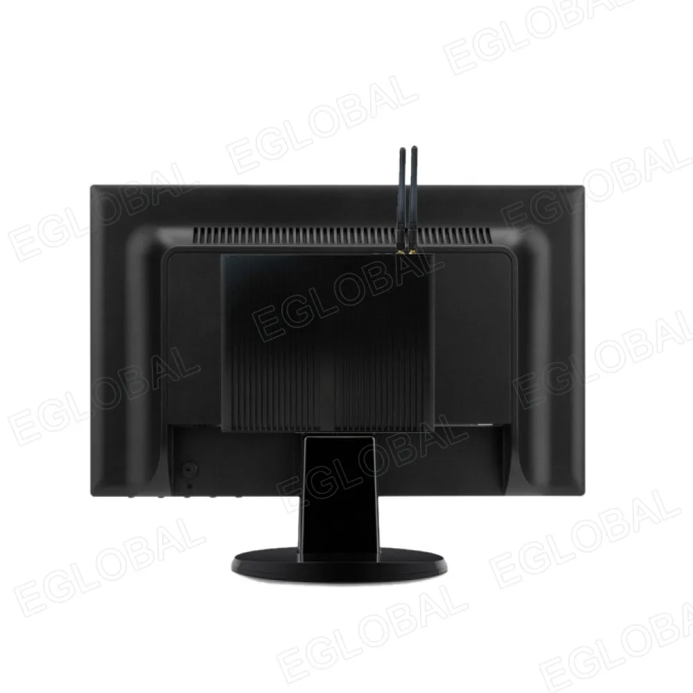 Безвентиляторный мини ПК i7 5500U i5 5200U i3 5005U Windows 10 Pro key 2 * Lans HDMI 1 оптический Barebone HTPC Nuc