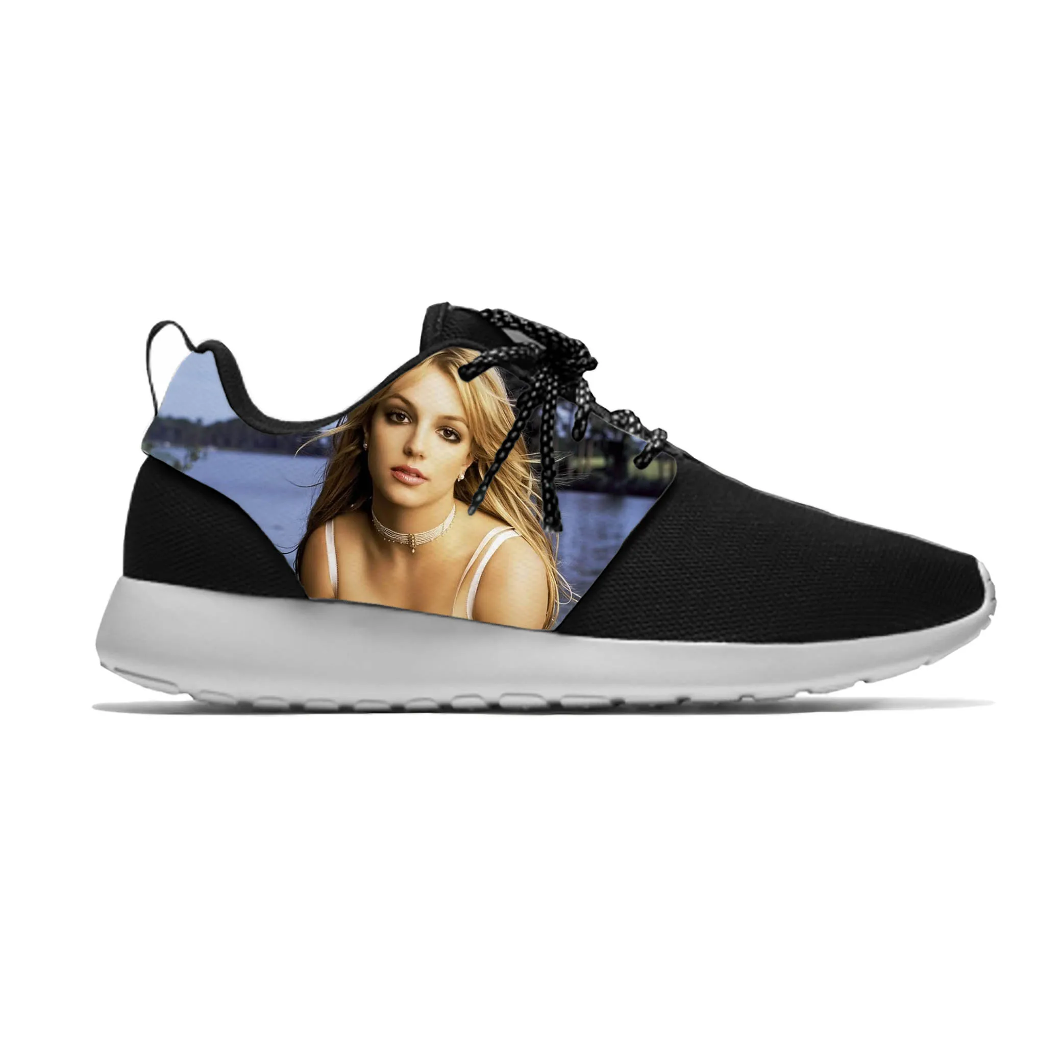 

Britney Spears Music Pop Singer Cute Funny Fashion Sport Running Shoes Casual Breathable Lightweight 3D Print Men Women Sneakers