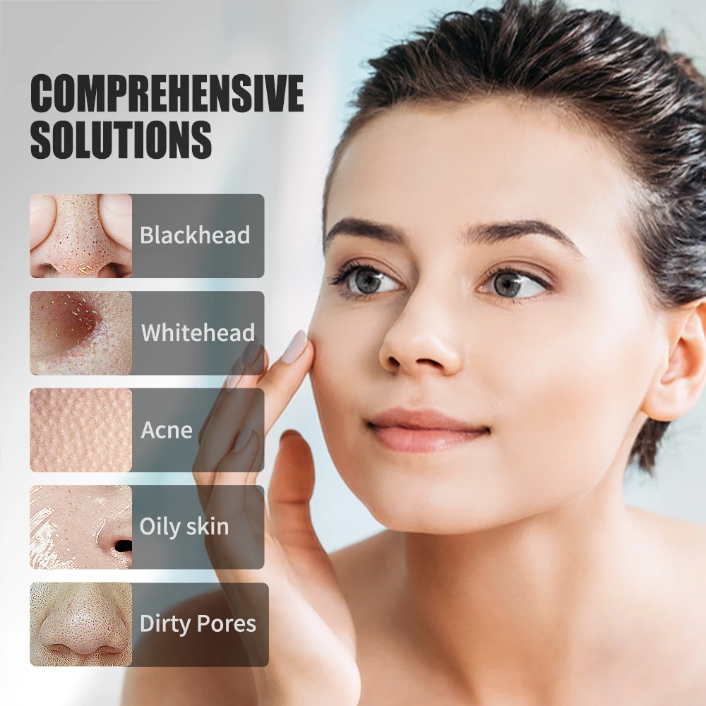 JVR Черная маска для ухода за лицом Уход кожей Бамбуковые угольные маски лица