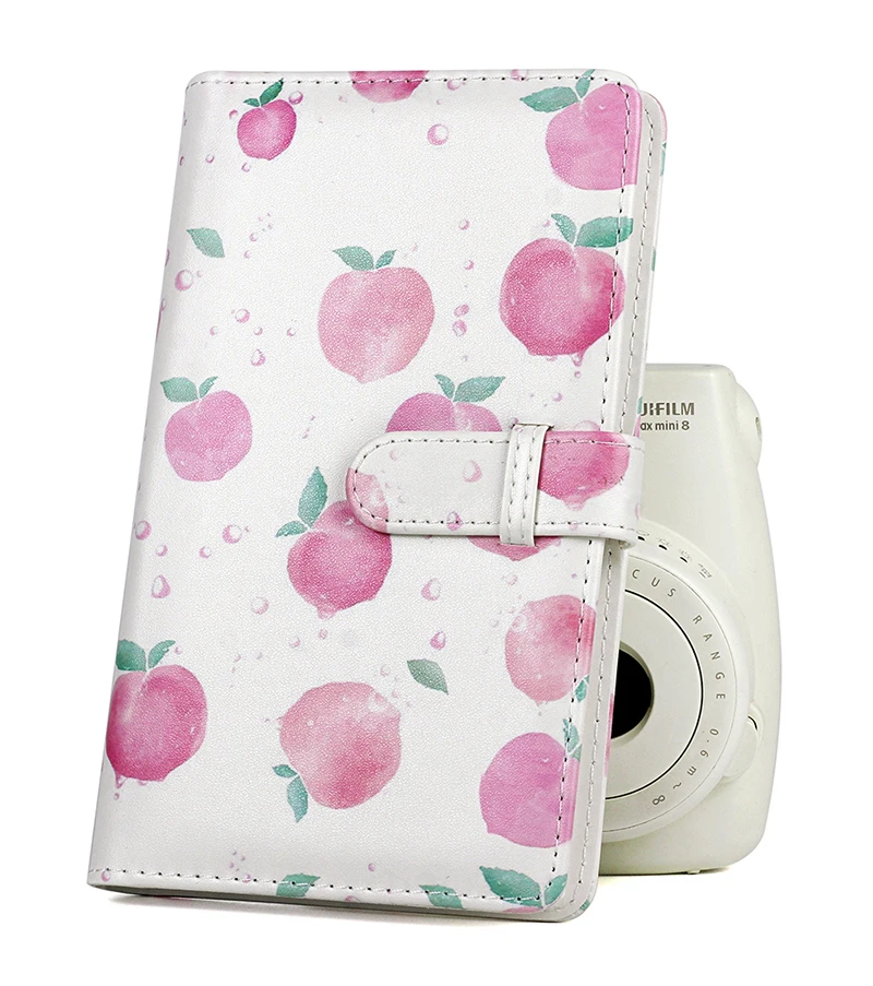 Новый карманный 3 дюймовый мини кошелек 96 фотобумага альбом книга чехол из