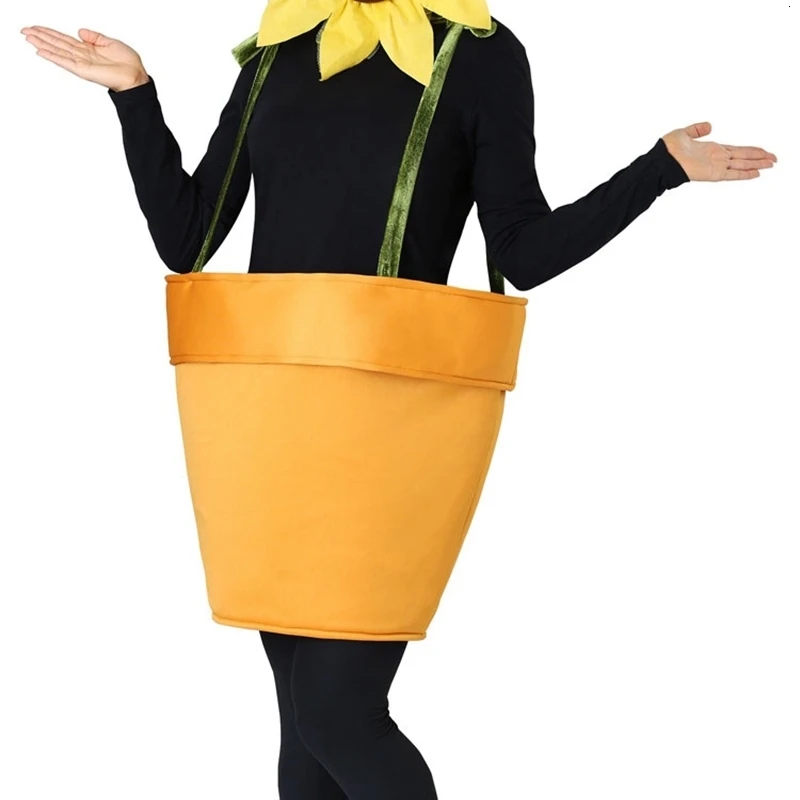 

Men's Christmas Sunflower halloween Costume Funny Sunflower Role Play Fancy Dress For Adult kid Party Light Color Cosplay