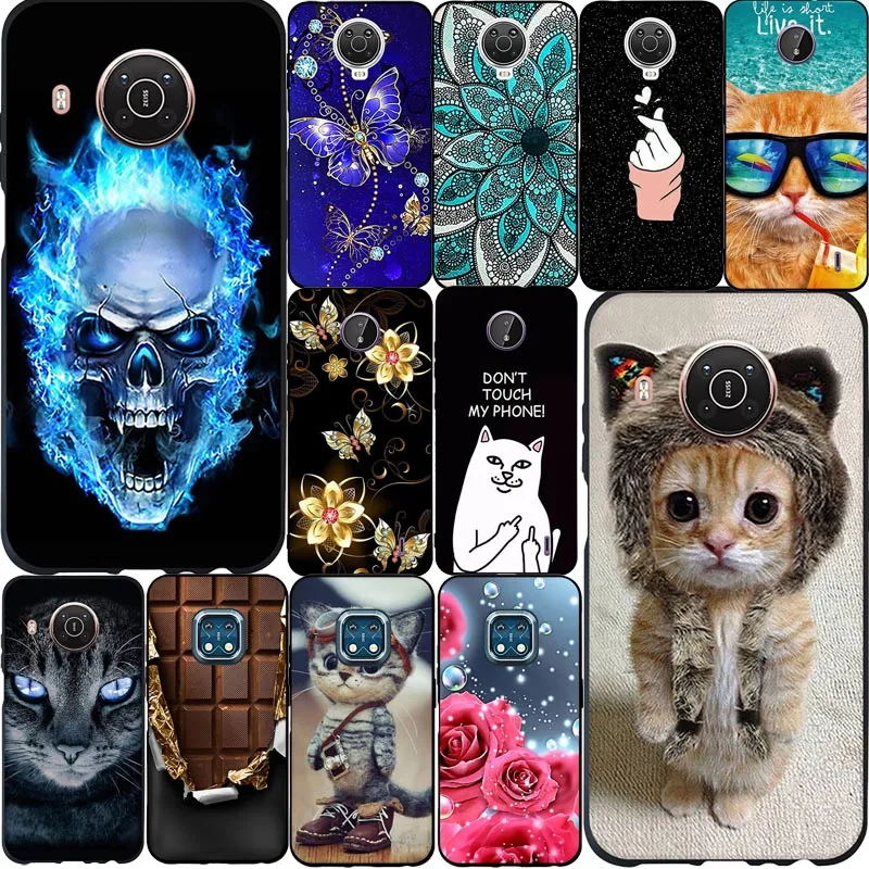 

Soft Bumper Funda For Nokia C10 G10 X10 XR20 Case Cute Silicone TPU Phone Cover For Nokia C10 G10 X10 XR20 CoqueShockproof Capa