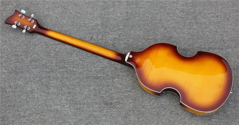 

Chinese guitar factory custom sunburst Violin BB2 bass electric bass free shipping 01