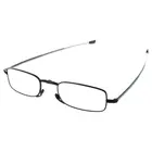 Портативные компактные складные очки для чтения, 1 пара, с мини откидной крышкой, переносной чехол для модных мужчин и женщин, Вращающиеся Очки