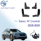 4 шт Передние Задние Автомобильные Брызговики для Subaru XV Crosstrek 2018 Брызговики аксессуары для брызговиков 2019