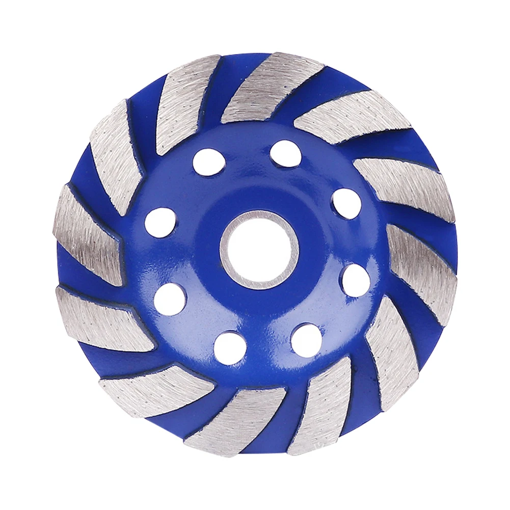 

110mm Sharp Polish Angle Grinding Wheel Replacement Helical Concrete Granite Stone Trimming Plate Ceramic Cup Bowl