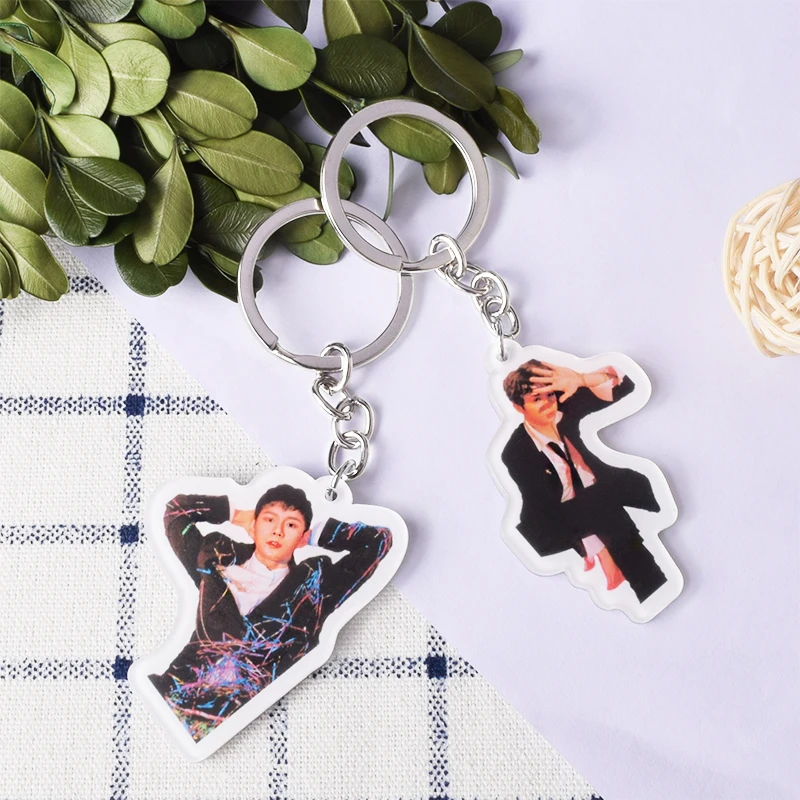 KPOP WANNA ONE Key Chain 0 + 1 = я обещаю вам брелок Kang Daniel LAI KUAN LIN | Украшения и аксессуары