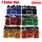 Комплект крепежных болтов для Kawasaki NINJA 250R 300 ER6 650 ZX6 ZX7 ZX9 ZX10 ZX12 ZX14 Z1000 Z900 Z800 Z750 Z650