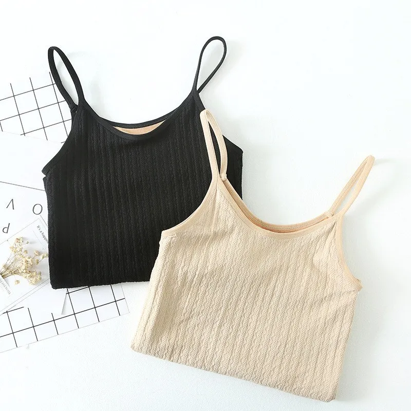 Зимние майки camisoles удобная бархатная сексуальная Нижняя рубашка Женская