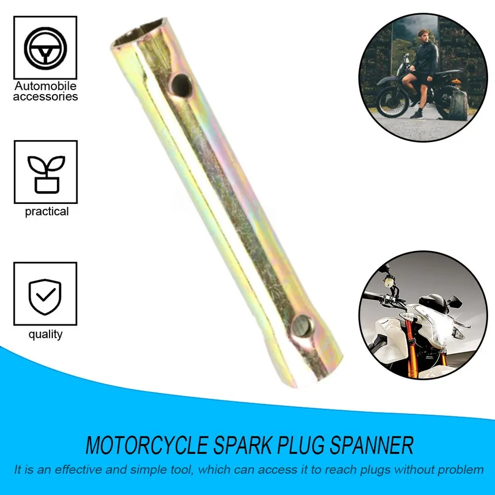 Professional Motorcycle Spark Plug Spanner Durable 13cm 16/18mm Car Socket Wrench Portable Vehicle Repair Tool Hot Selling |