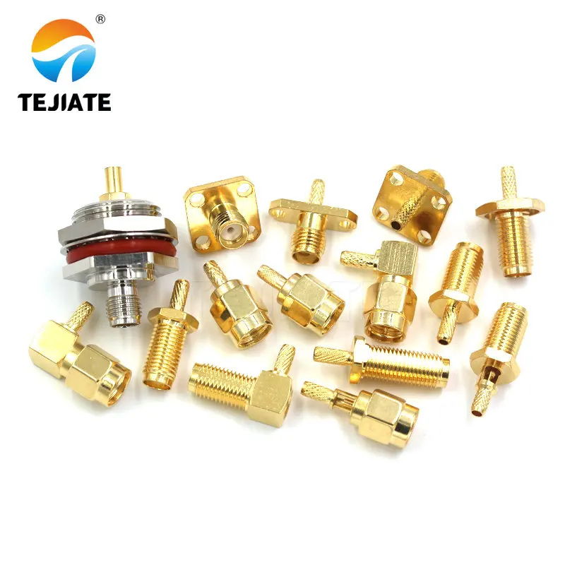 Обжимной фидерный разъем SMA RPSMA J/JW/KF/KY/1 шт. тестовый адаптер питания для RG316 |