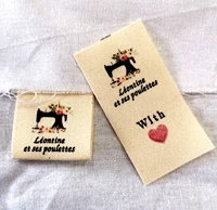 custom organic cotton 100 cotton material name brand tagshandmade labelsbaby kid chilld clothes main labelscolor print tags