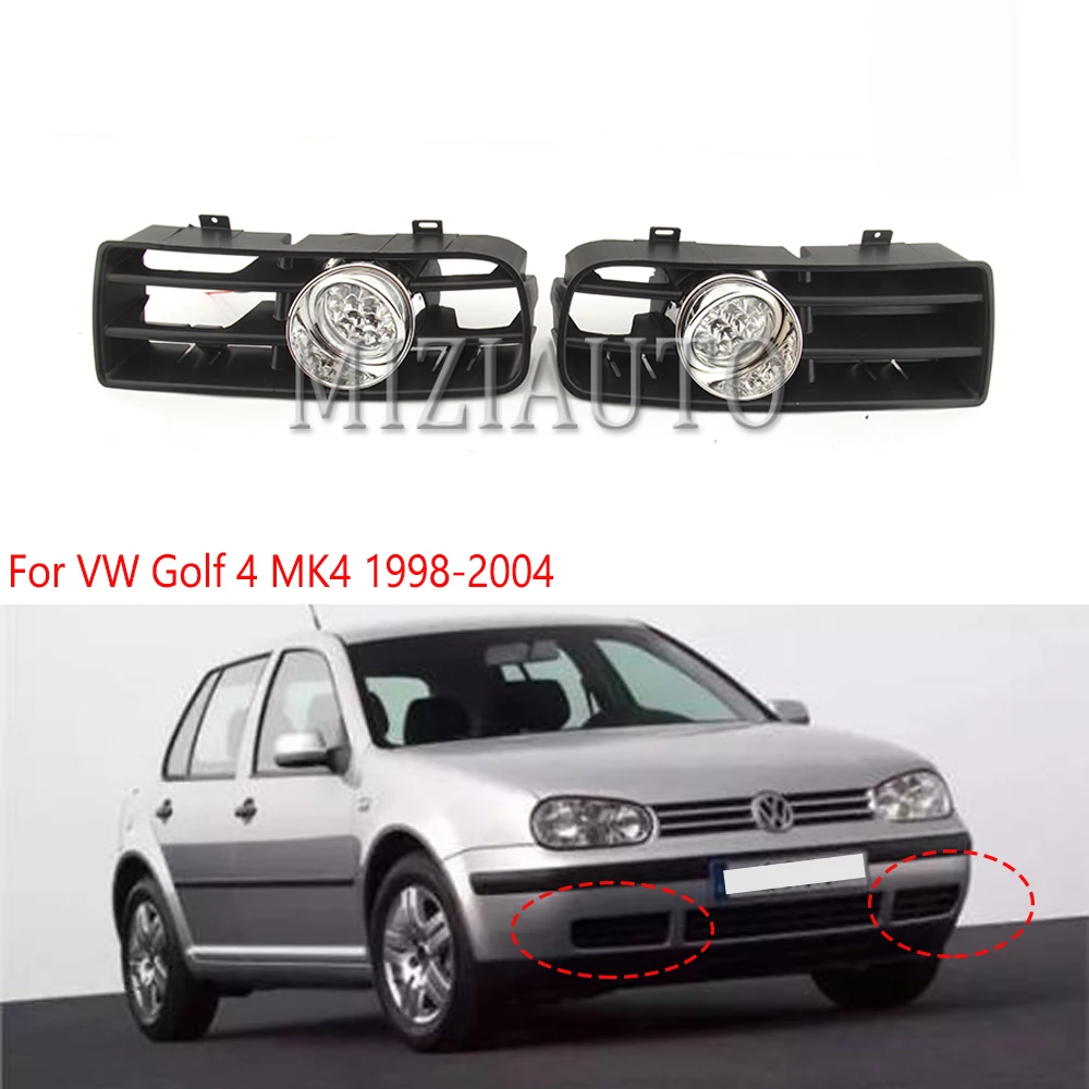 

For VW Golf MK4 GTI /Variant/4 Motion 1998-2006 Fog Light Front Grilles Fog Lights HEADLIGHTS Car Auto Accessories FogLights