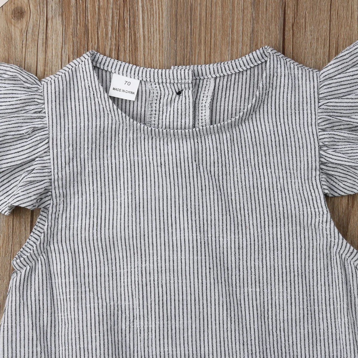 Летняя одежда для детей боди маленьких девочек и мальчиков однотонный