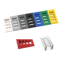 10 pcs bricks parts diy 61409 2x1x2 grille for building blocks parts compatible logo educational parts diy toys