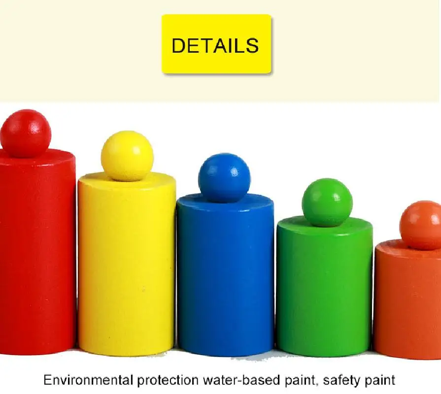 Деревянные весы Монтессори игрушки для обучения математике раннего развития