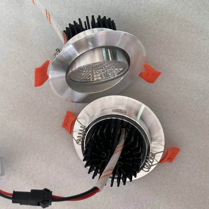 Светодиодный точечный светильник COB Потолочный Точечный 5 Вт 7 9 12 15 AC110V 220V 230V