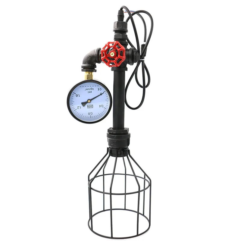 Винтажная железная лампа трубчатая для столовой бара фермерского дома кухонный