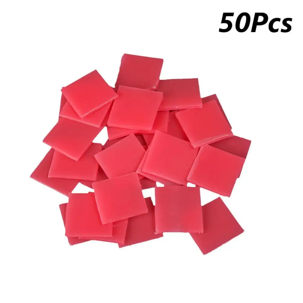 50 шт. 3x3 см квадратная Смола точечная паста клей глина клейкая DIY Вышивка