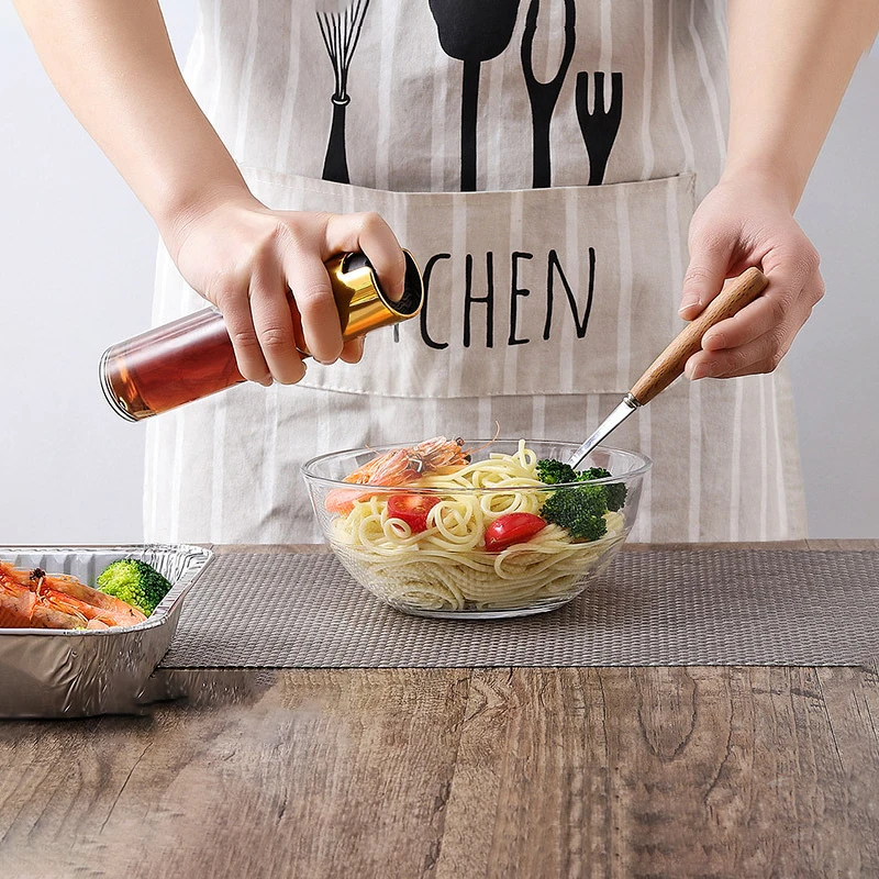 

kitchen set Oil Dispenser Barbecue Glass Mixing Condiment Bottle Vinegar Soy Sauce Spray Oiler Seasoning Condiment Bottle