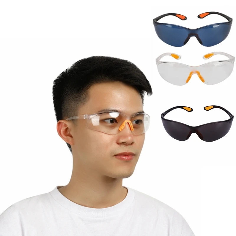 

Clear Dust-Proof Glasses Safety Anti-impact Working Glasses Lab Eyewear Splash Protective Anti-wind Glasses Goggles