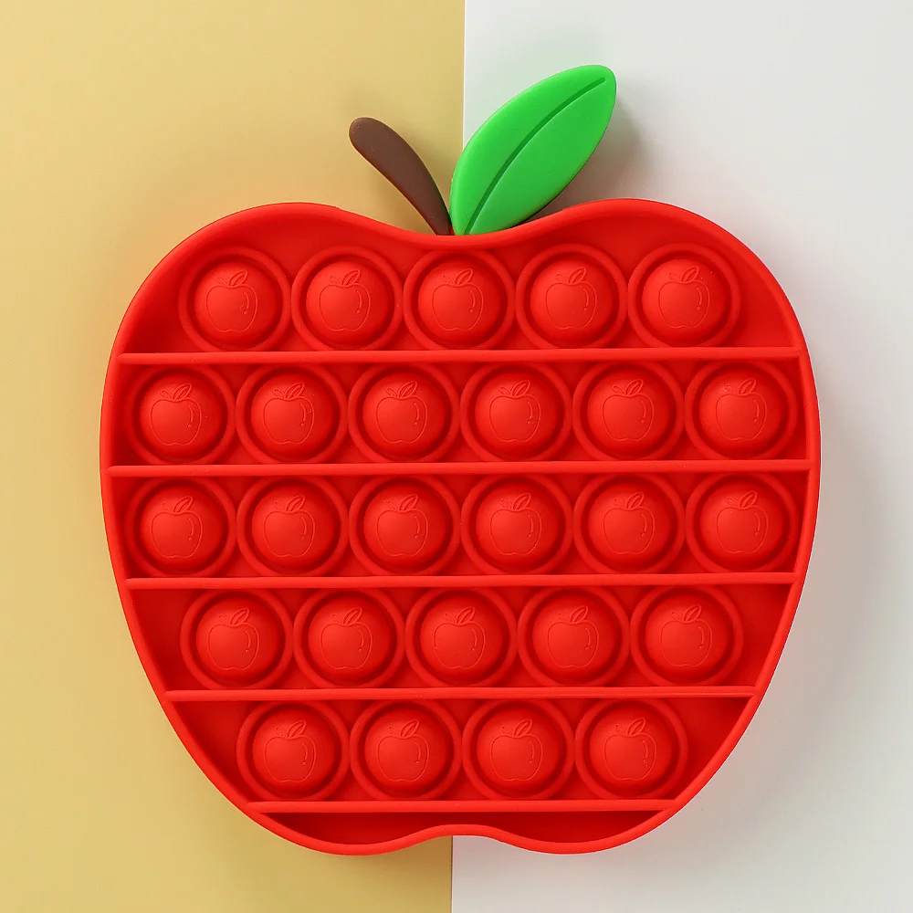 

2021 игрушки-антистресс Apple Push Bubble для аутизма, для снятия стресса