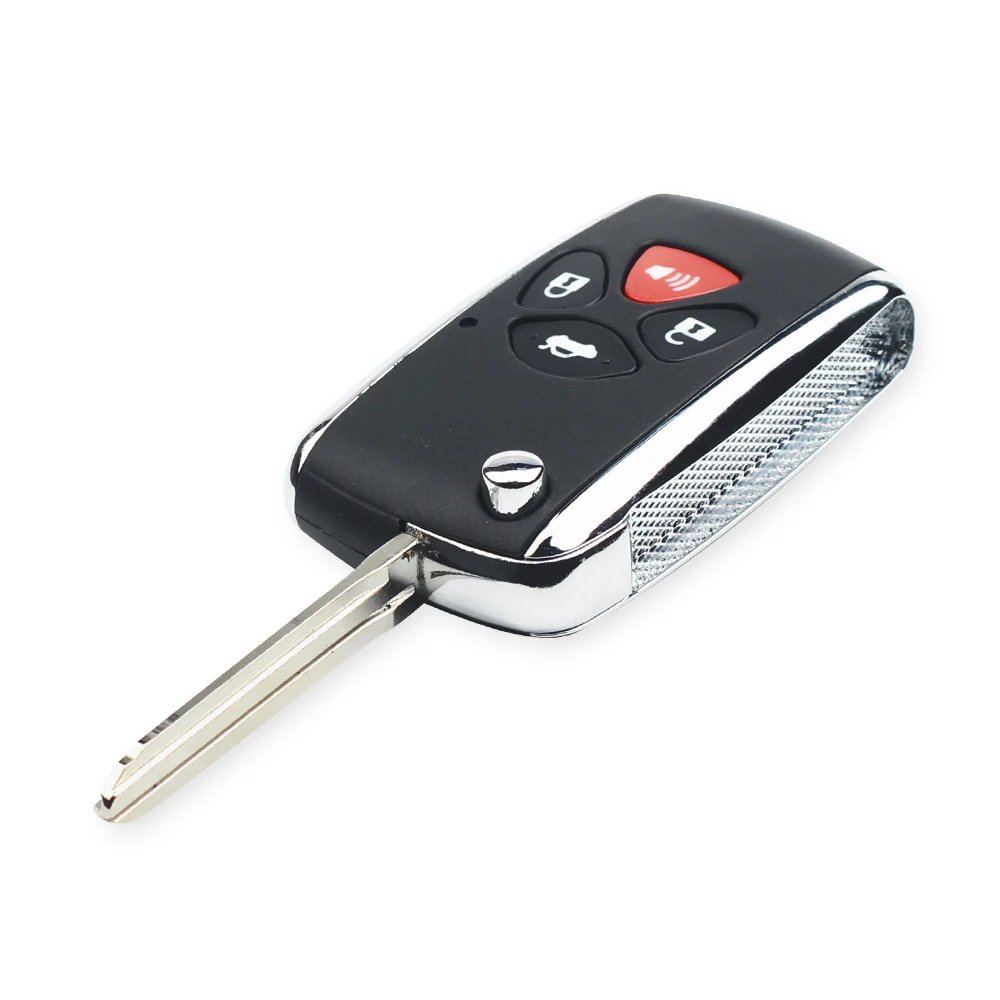 KEYYOU Новое поступление для Toyota 4 кнопочный дистанционный флип-кейс брелок TOYOTA Corolla