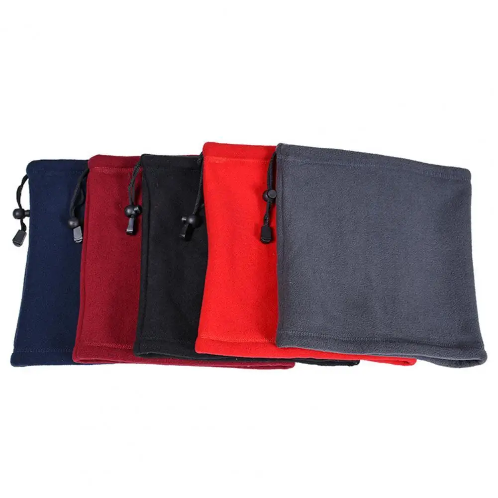 

Шарф-труба для лыж, зимние шарфы с круглыми петлями, модный Флисовый Шарф-труба