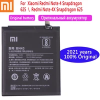 4000mah 2021 years 100 xiaomi original battery bn43 for xiaomi redmi note 4x note 4 global snapdragon 625 phone battery