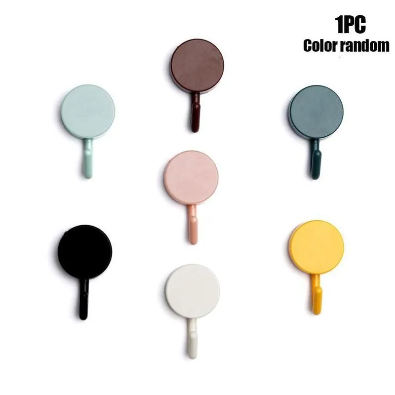 

Крючки для полотенец, пластиковые дверные вешалки, самоклеящиеся настенные вешалки, вешалки для шляп, ключей, настенный органайзер, домашни...