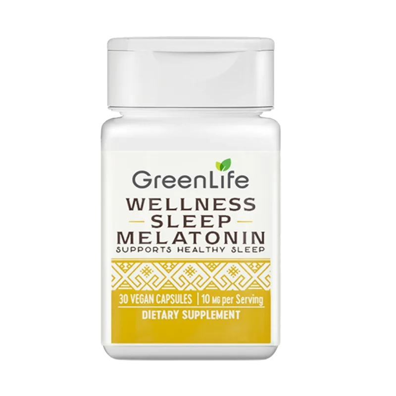 GreenLife Melatonin Capsules 30 Capsules/Bottle Free Shipping