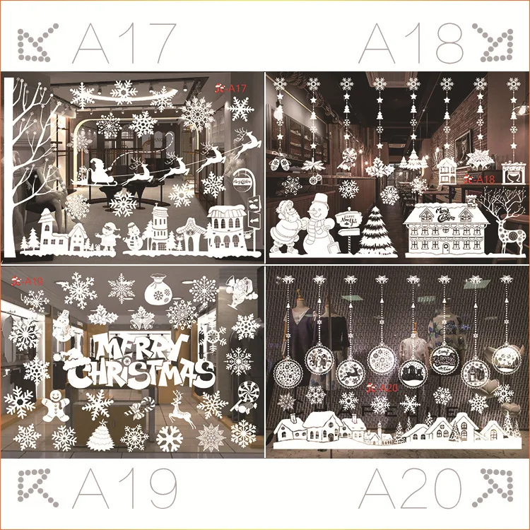 Наклейка 53x37x2 Рождество/рулон Круглая Бумажная Трубка упаковка без клея