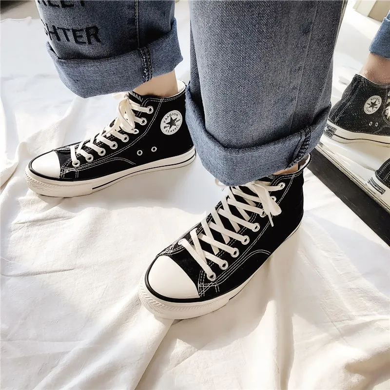 Мужская Вулканизированная обувь кроссовки дышащие повседневные без шнуровки