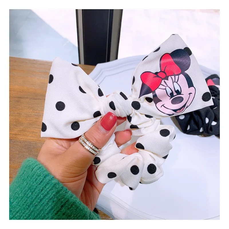 Повязка для волос Минни Disney милая резинка хвоста женская бижутерия аксессуары