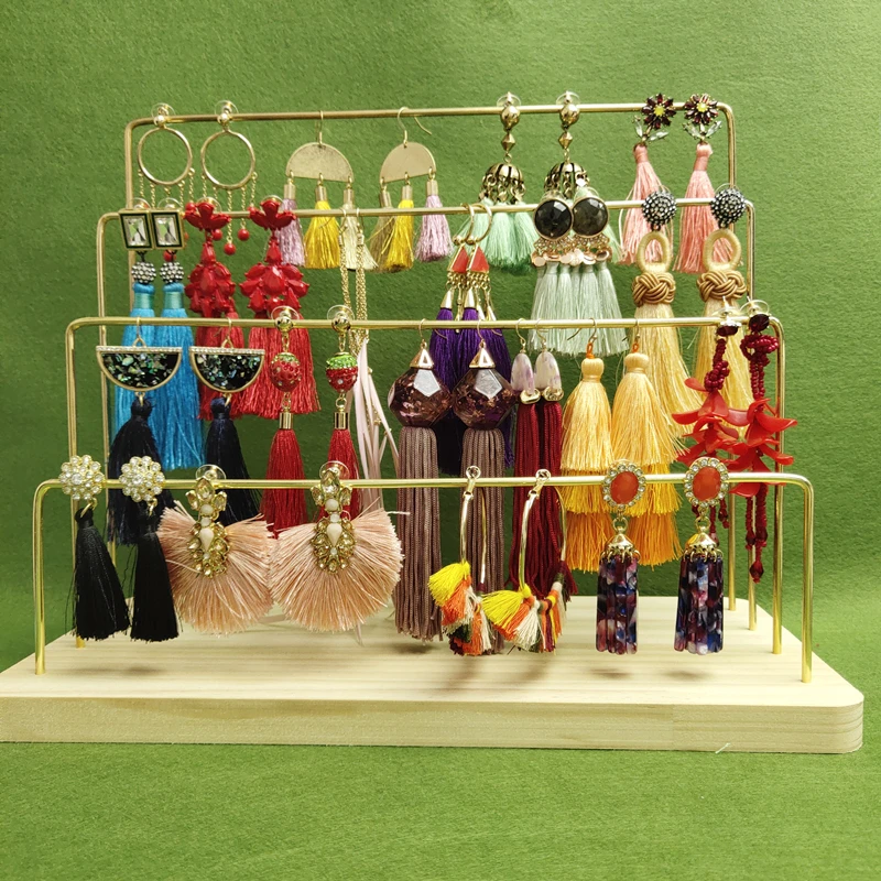 BALANBIU распродажа большие скидки серьги с кисточками для женщин Hyperbole винтажные