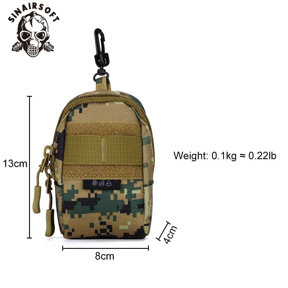 Тактический комплект из 3 сумок Molle расширенная уличная спортивная камуфляжная