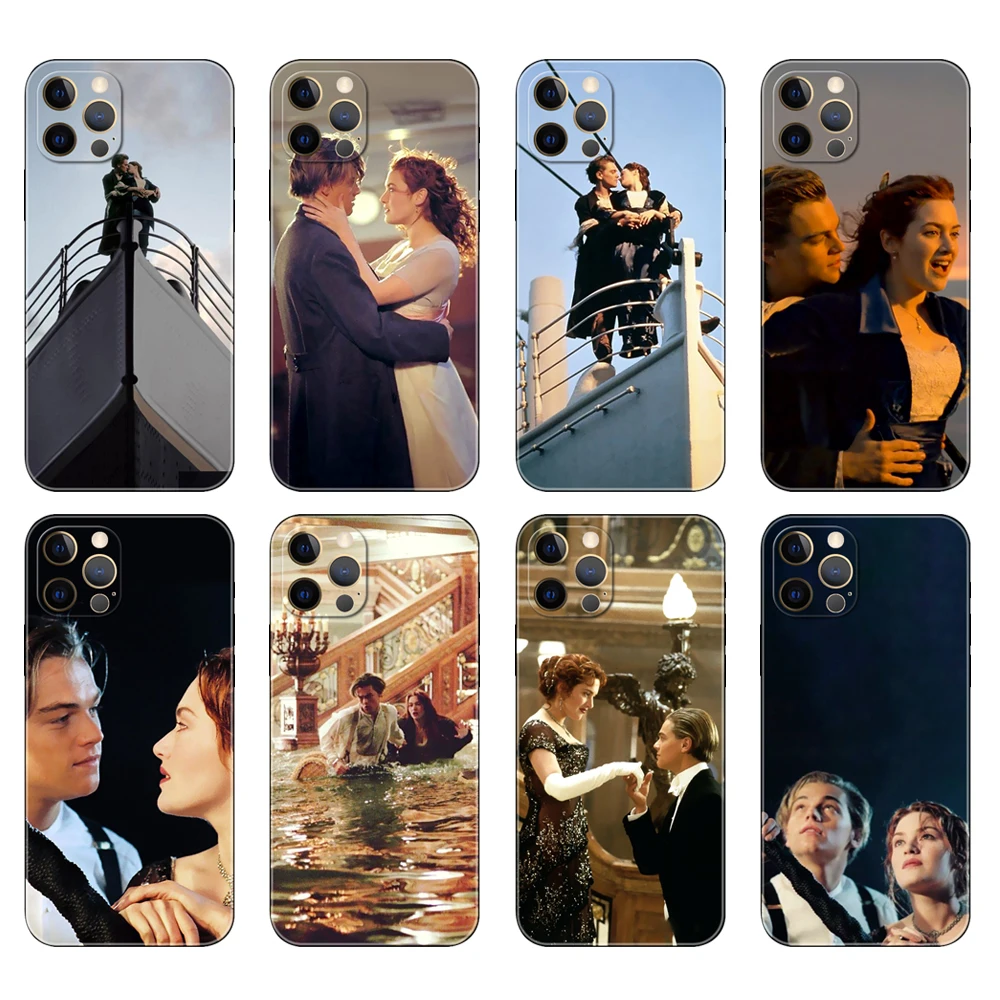 Черный чехол из ТПУ для iphone 5 5s se 2020 6 6s 7 8 plus x 10 XR XS 11 12 mini pro MAX задняя крышка корпус