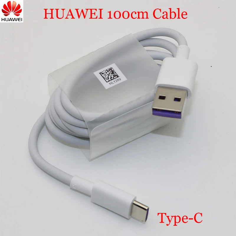 

Huawei USB 5A Type C Cable P30 P20 Pro lite Mate20 10 Pro P10 Plus lite USB 3.1 Type-C Original Supercharge Super Charger Cable