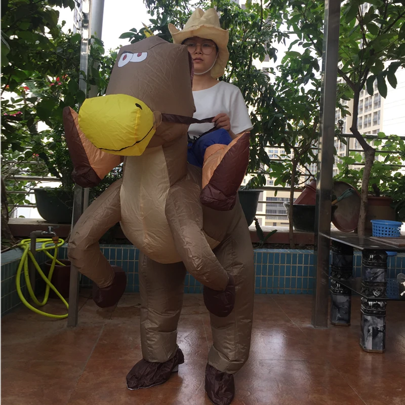 Надувное Ковбойское платье для езды на лошади нарядное костюм наряд девичник|dress