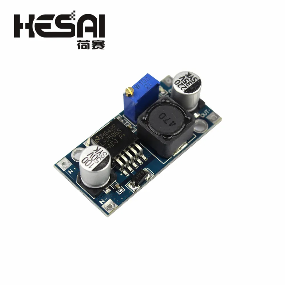 Smart Electronics lm2596 LM2596S DC-DC 3-40V Adjustable Step-down Power Supply Module Voltage Regulator 3A