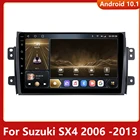 Мультимедийный видеоплеер, 2DIN, Android 10.1 экран, dvd, Авторадио, для Suzuki SX4 2006, 2007, 2008, 2011-2012, 2013