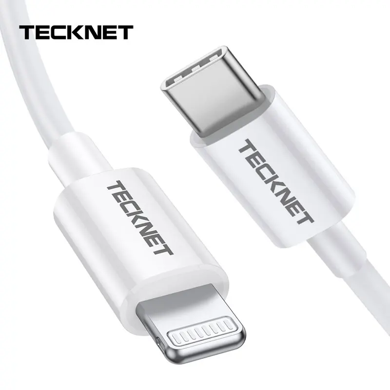 Кабель TeckNet MFI с разъемом Lightning и Type C для iPhone 11 Pro XS MAX X 8 9 XR PD быстрая зарядка USB