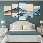 HD картина японское крепление Ukiyoe Fuji постер Настенная Наклейка холст картины для настенного декора, без рамки