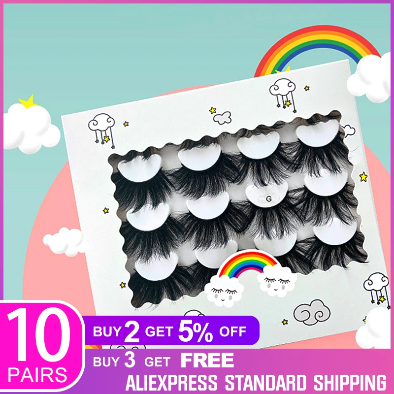 

10/ 8 пар 25 мм норковые ресницы оптом ресницы норковые ресницы женские инструменты для макияжа ресницы поставщик 25 мм норковые ресницы оптом