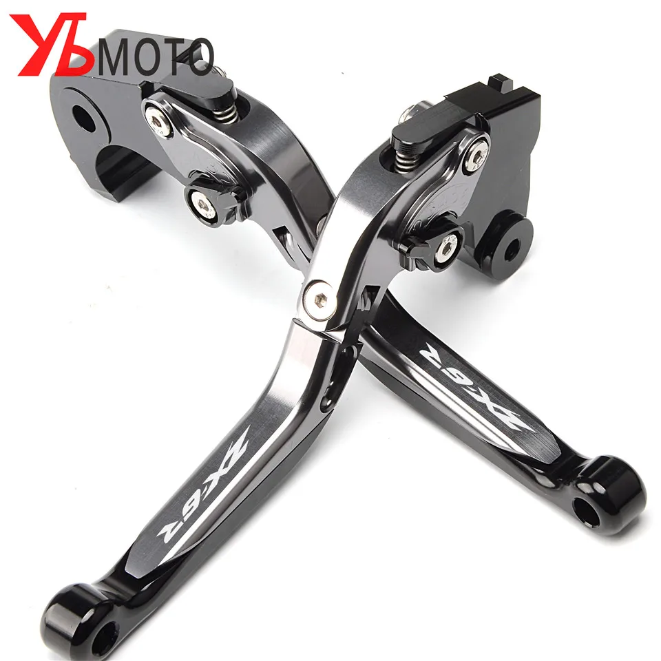 

With LOGO Fits For Kawasaki ZX6R zx-6r ZX 6R 636 2007-2016 2017 2015 Motorcycle Brake CNC Brake Clutch Levers Green Accessories
