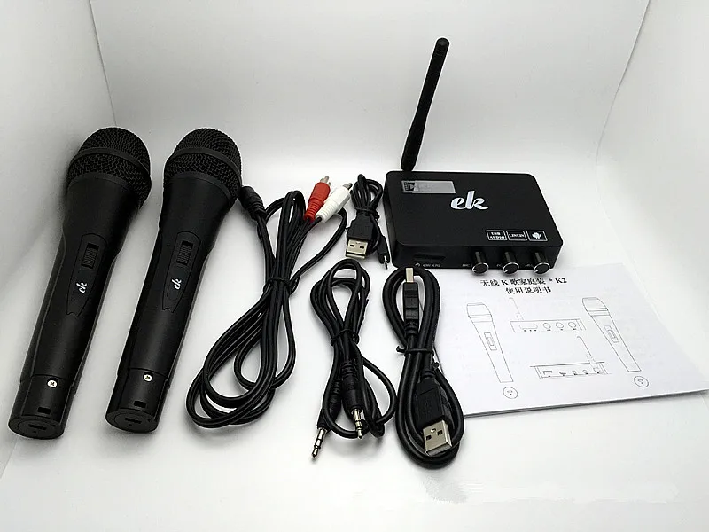 

Handheld Wireless Karaoke Microphone Karaoke player Home Karaoke Echo Mixer System Digital Sound Audio Mixer Singing Machine