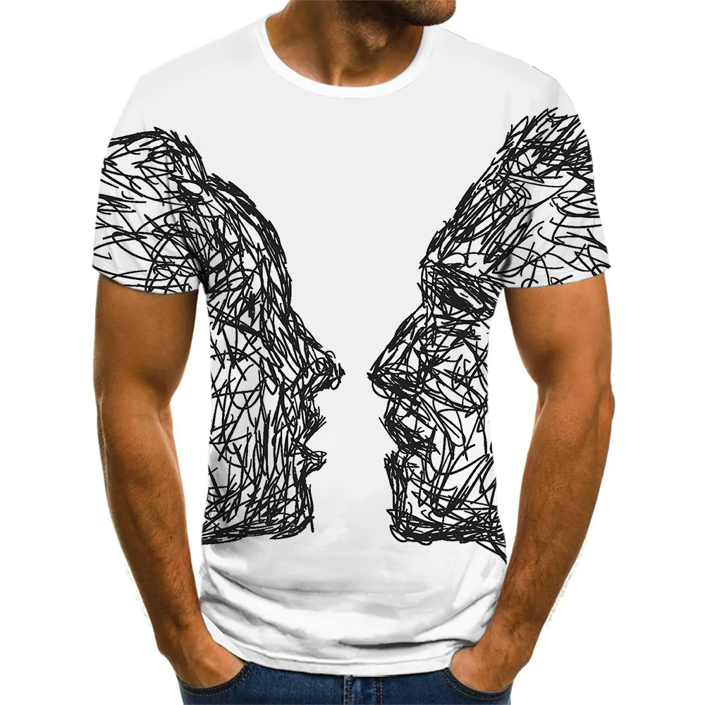 

Summer New 3D National Flag Theme Men's T-shirt Casual Fashion Round Neck Man's T Shirt Individuality Streetwear Mens Tshirts