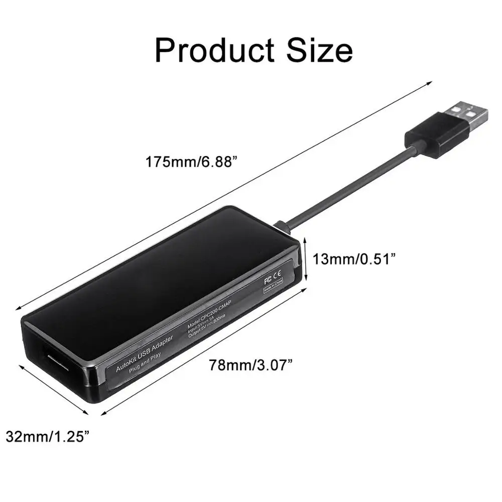 Wired Carplay Dongle for Porsche VW Hyandai Android Navigation Mini Auto USB Activator Car Play Adapter | Автомобили и мотоциклы