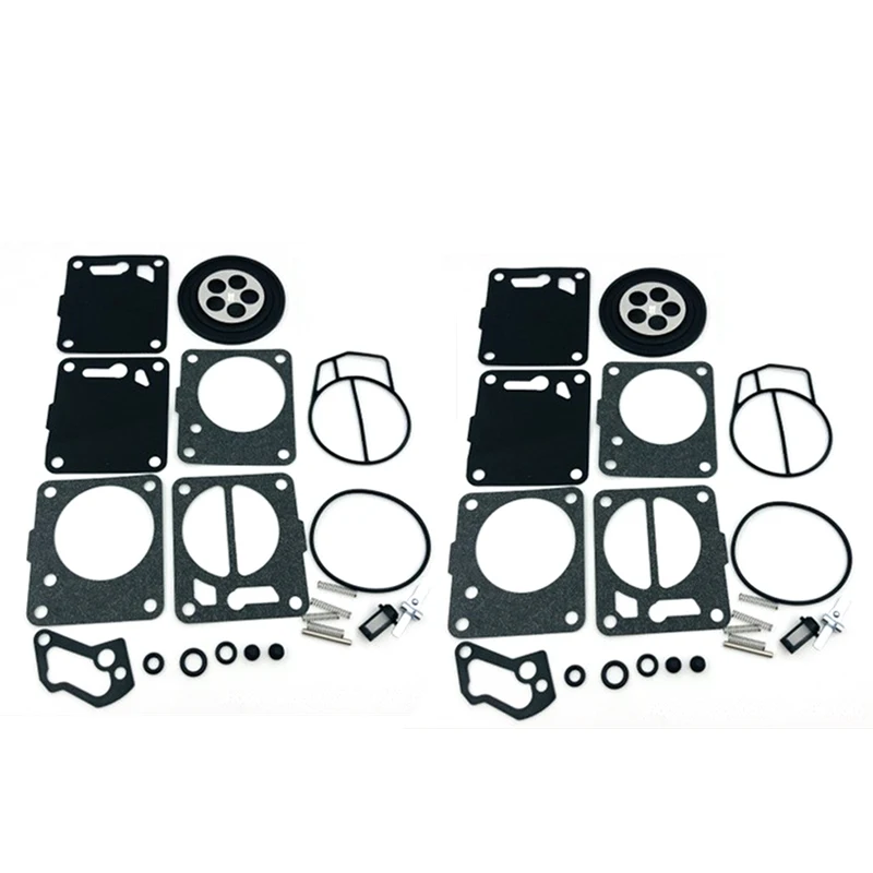 2 комплекта Карбюратор Ремонтный комплект для SeaDoo Mikuni 580 650 717 720 787 800 GTI GTS GTX SP